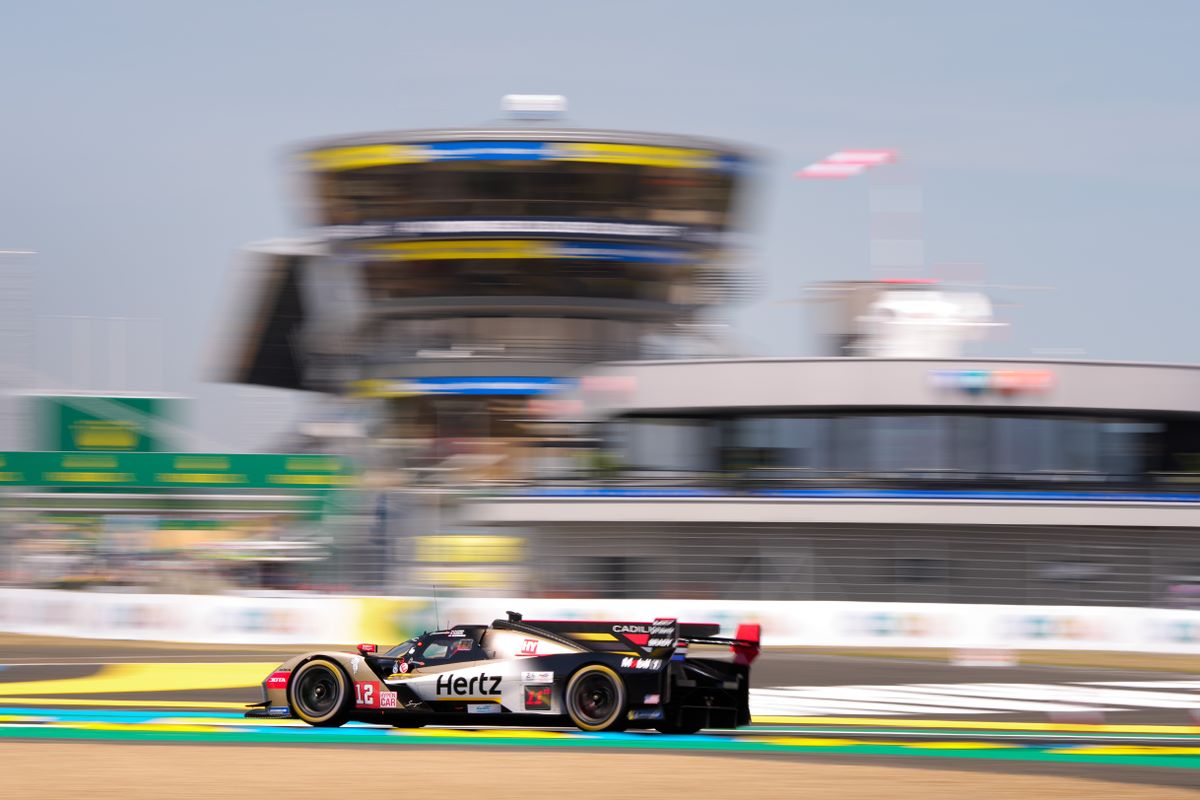 Alex Lynn was the fastest man in the first leg of Qualifying for the 93rd Le Mans 24 Hours, topping the time sheets in the #12 Cadillac Hertz Team JOTA V-Series.R.