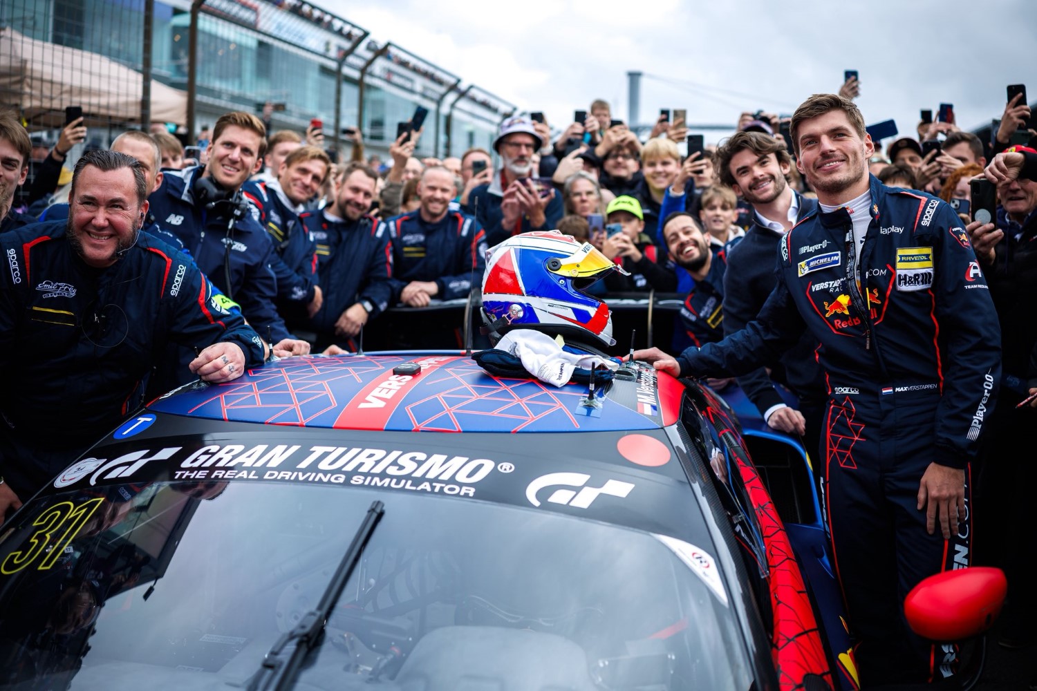 Max Verstappen at the Nordschleife