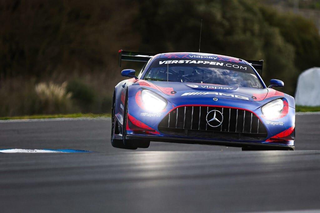 F1 driver Max Verstappen tests Mercedes GT3 at Estoril
