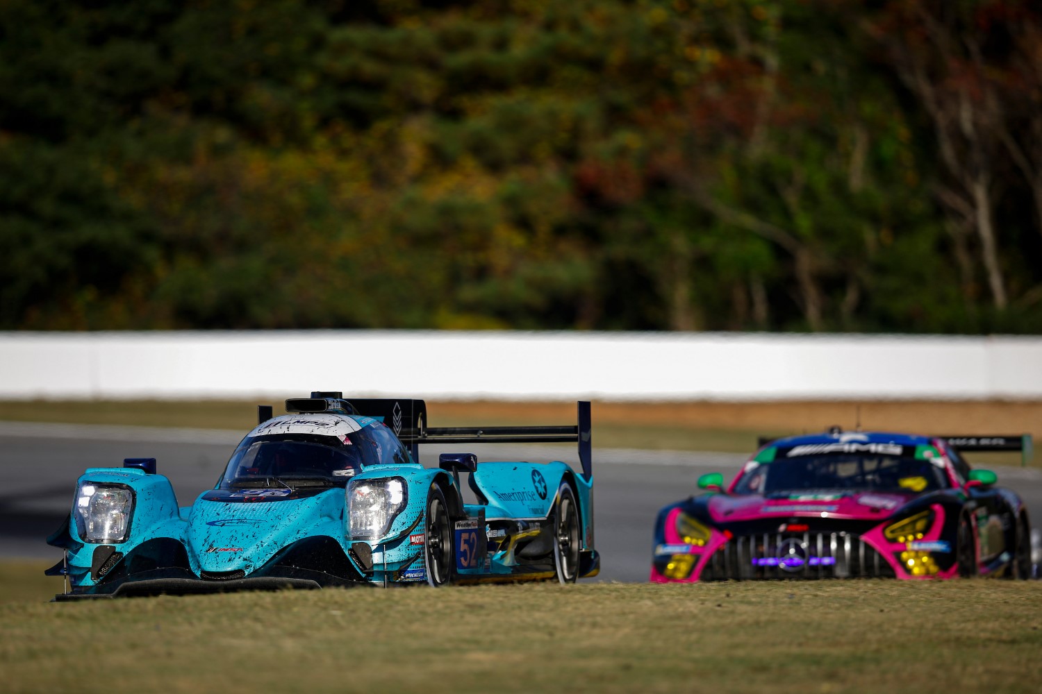 #52: PR1 Mathiasen Motorsports, ORECA LMP2 07, LMP2: Benjamin Pedersen, Naveen Rao, Logan Sargeant. Image by LAT for IMSA