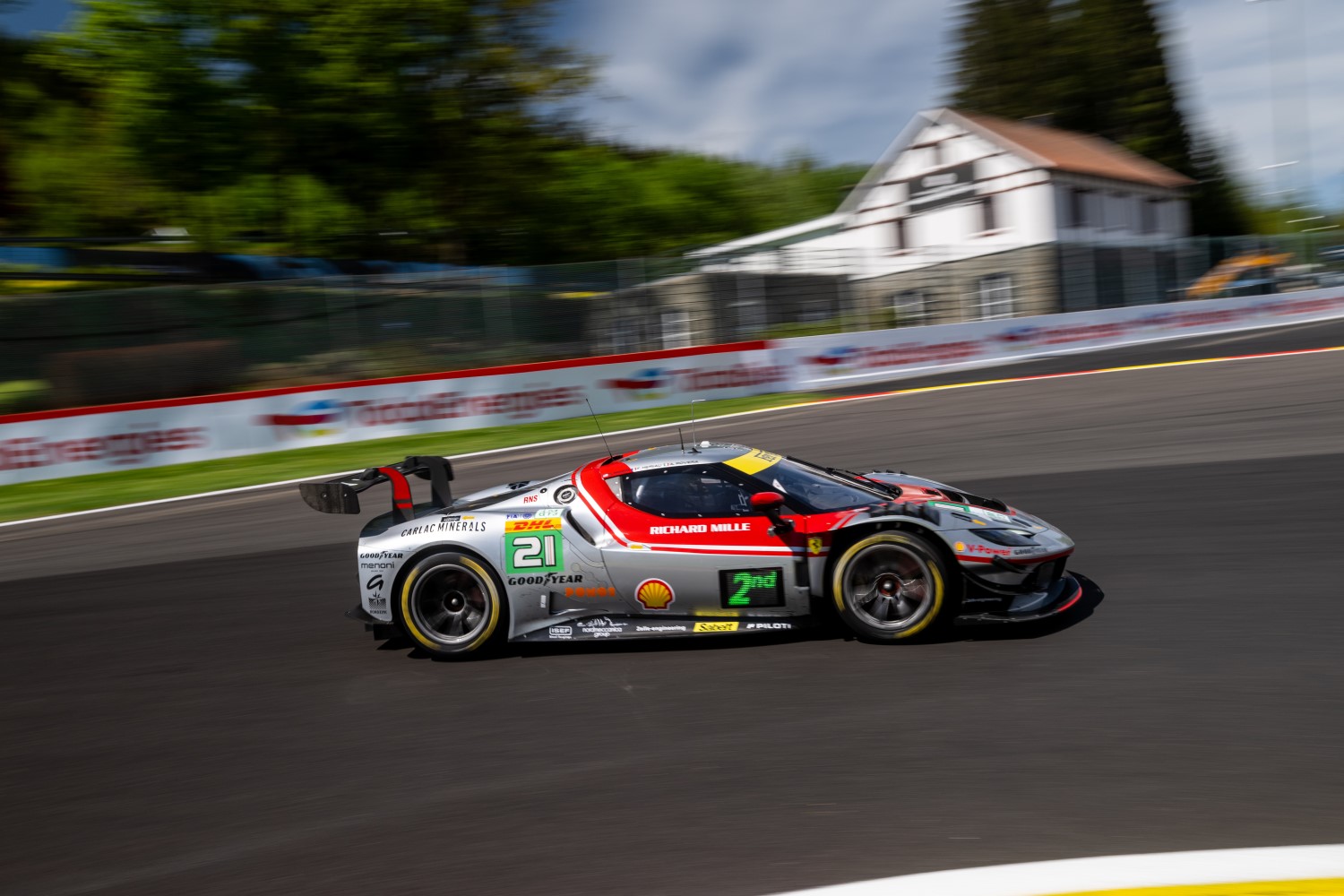 #21 Ferrari. Image supplied by Ferrari