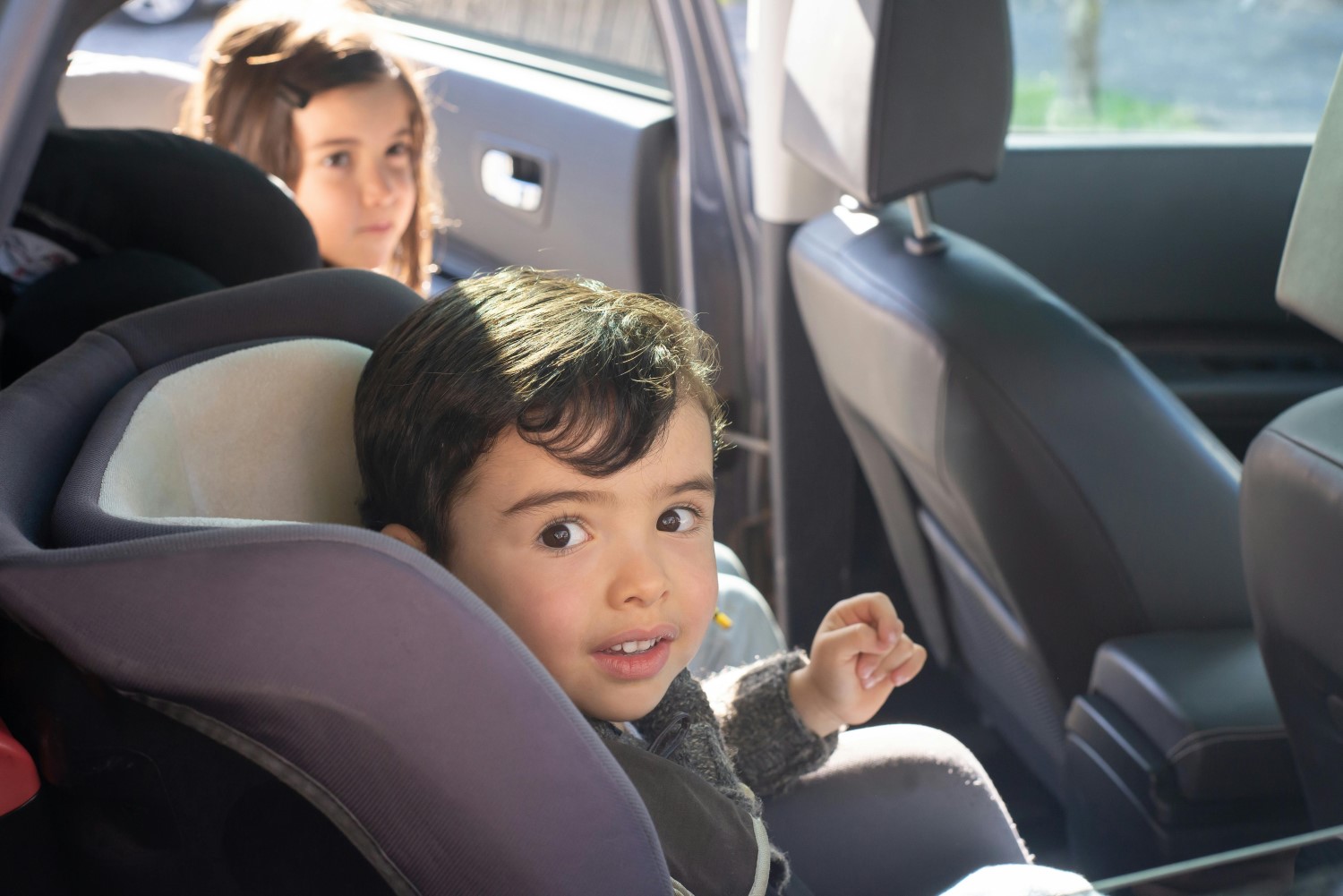 Child in Car Seat on Pexels by Kampus Production