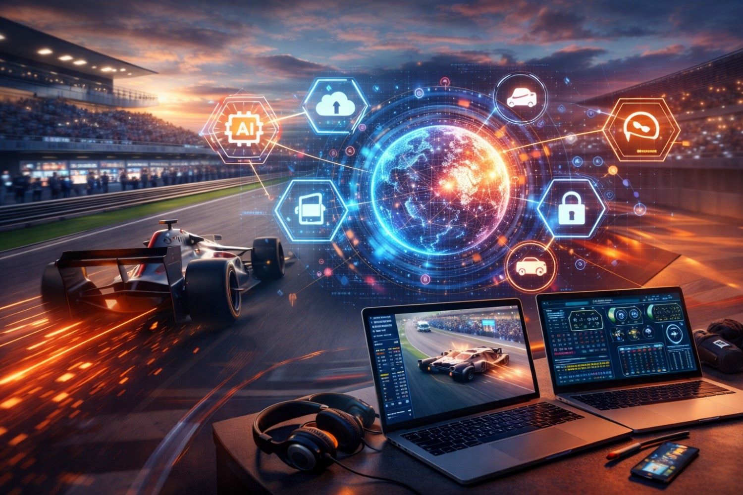 Motorsport in the Digital Age: How Technology Is Reshaping Cars, Racing, and the Fan Experience