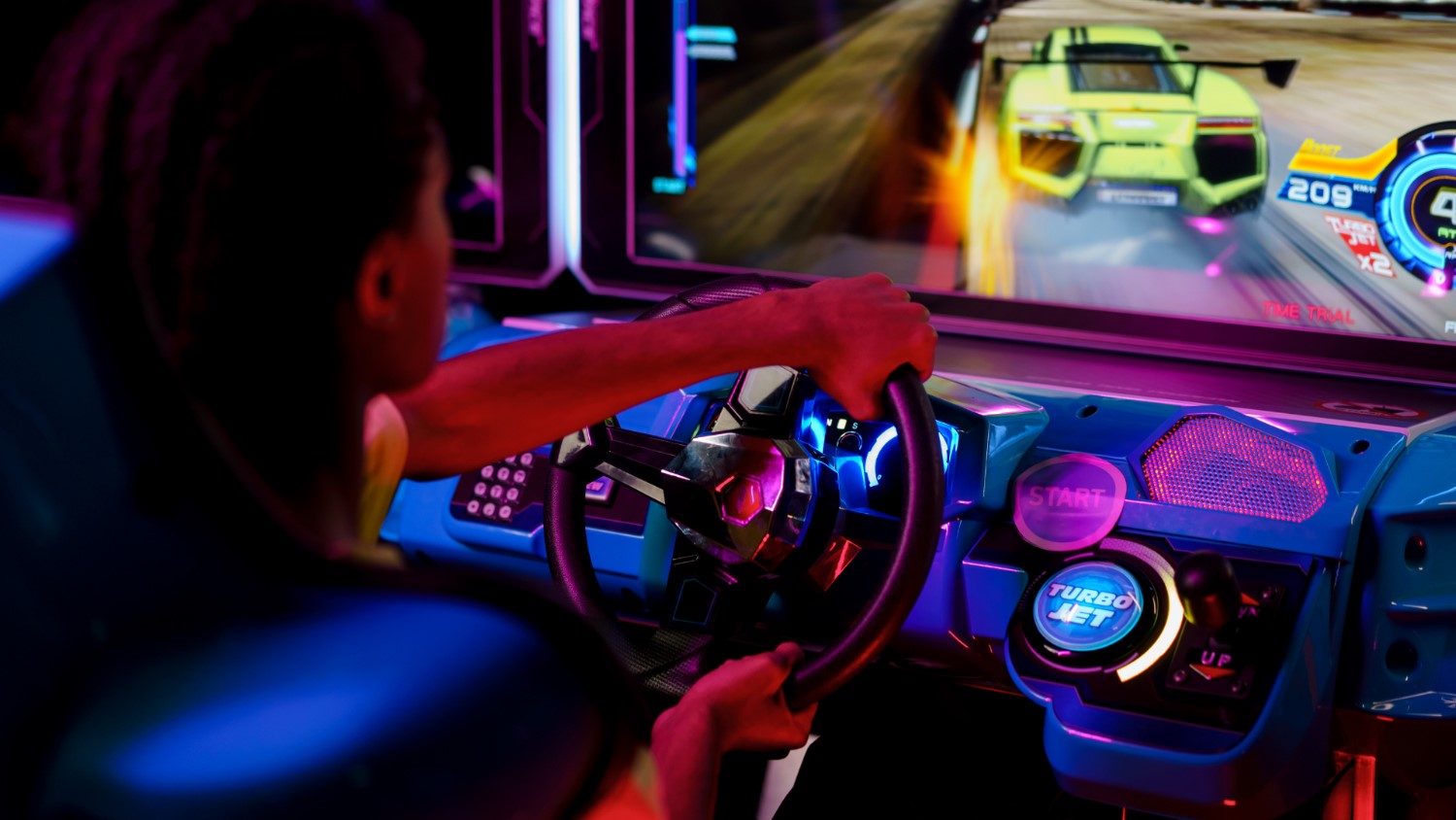 Online Racing Game. Source Canva Editor