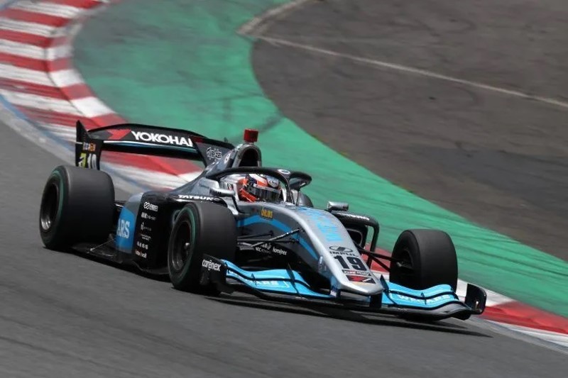 Kalle Rovanpera Tests Super Formula car at Suzuka. Image courtesy of Toyota