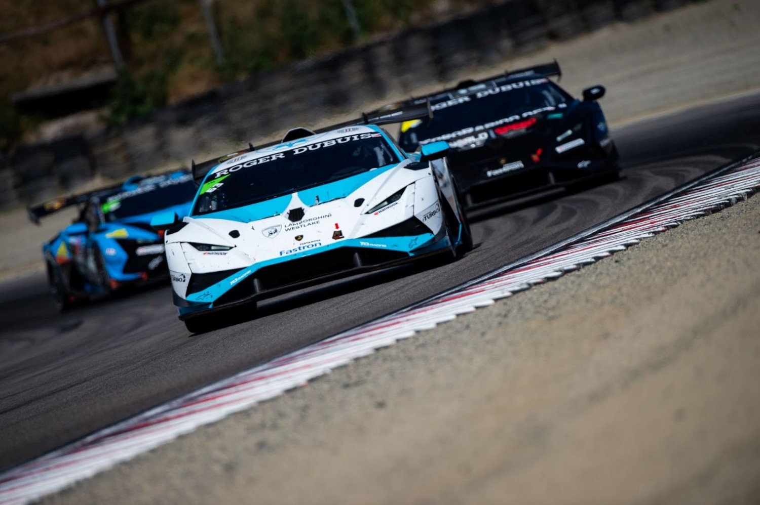 UNLV's Mateo Siderman Clinches 2nd and 5th Place Finishes at Laguna Seca Super Trofeo