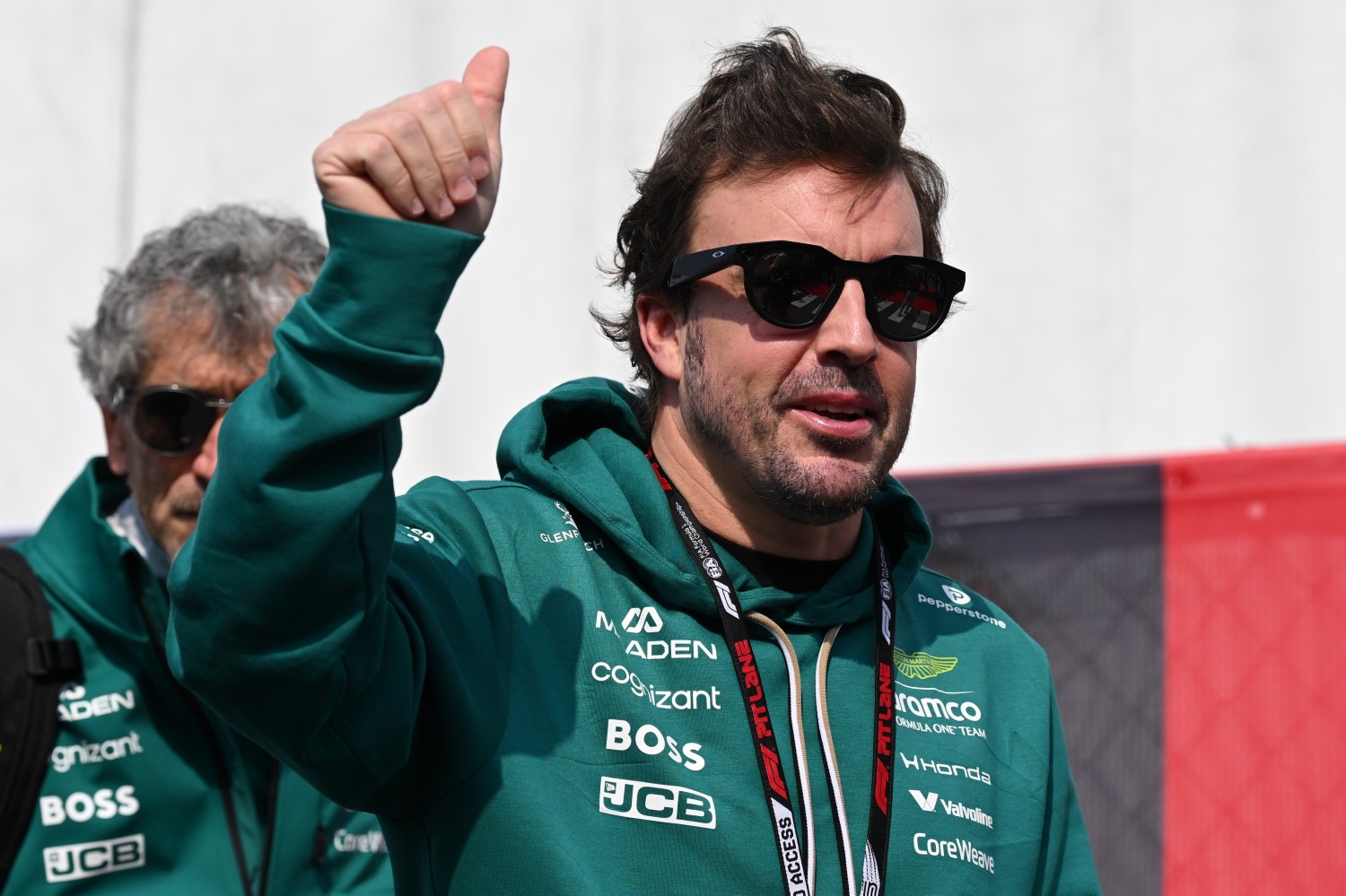Fernando Alonso of Spain and Aston Martin F1 Team arrives in the Paddock prior to final practice ahead of the F1 Grand Prix of Japan at Suzuka Circuit on March 28, 2026 in Suzuka, Japan. (Photo by Sam Bagnall/Sutton Images)