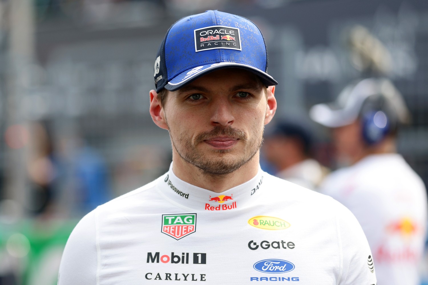 Max Verstappen of the Netherlands and Oracle Red Bull Racing looks on on the grid during the F1 Grand Prix of Japan at Suzuka Circuit on March 29, 2026 in Suzuka, Japan. (Photo by Mark Thompson/Getty Images) // Getty Images / Red Bull Content Pool //