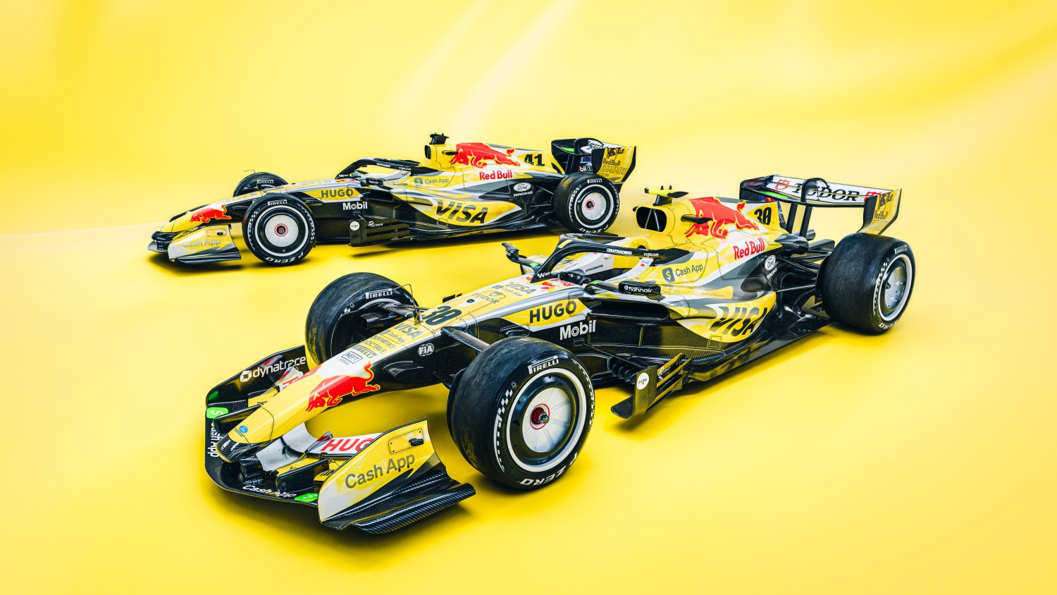 Digital renders of the VCARB 03 in the special livery ahead of the 2026 Miami Grand Prix. // VCARB / Red Bull Content Pool //