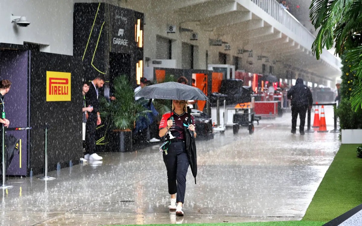 The 2026 Miami GP could be hit by rain