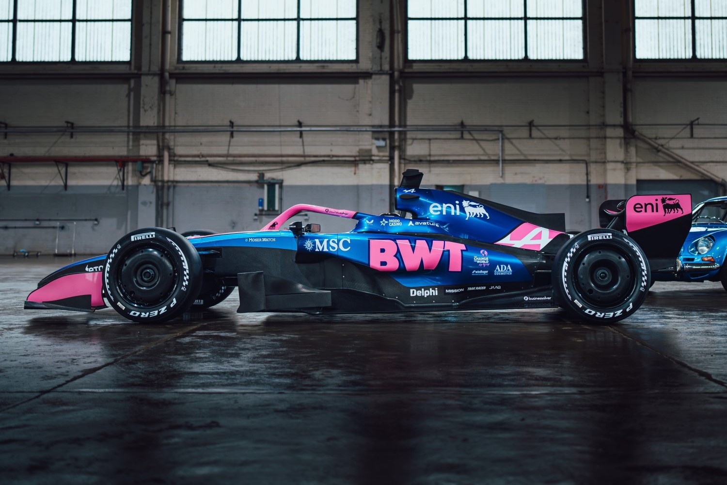 BWT Alpine F1 Team unveils A526 challenger. Image supplied by BWT Alpine F1 Team