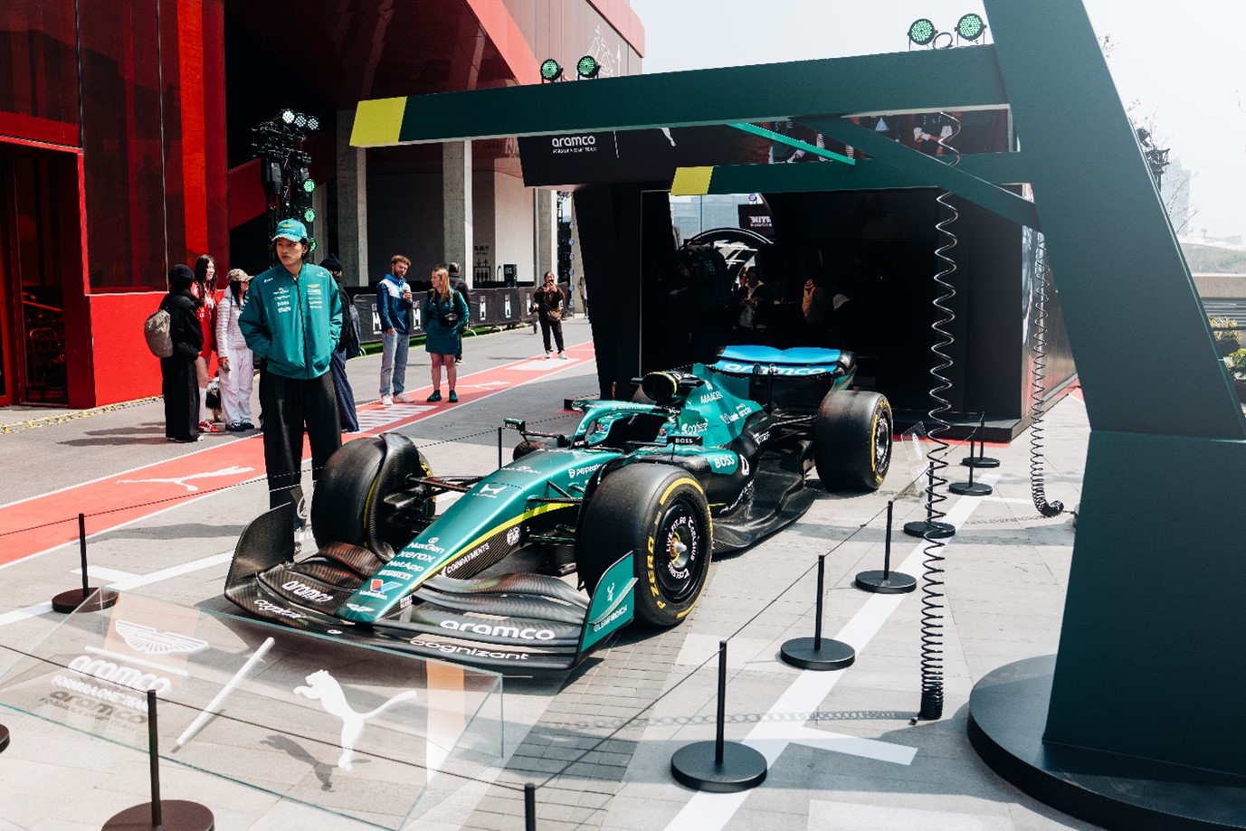 Aston Martin Aramco extends relationship with Memento Exclusives. Image supplied by Aston Martin Aramco F1 Team