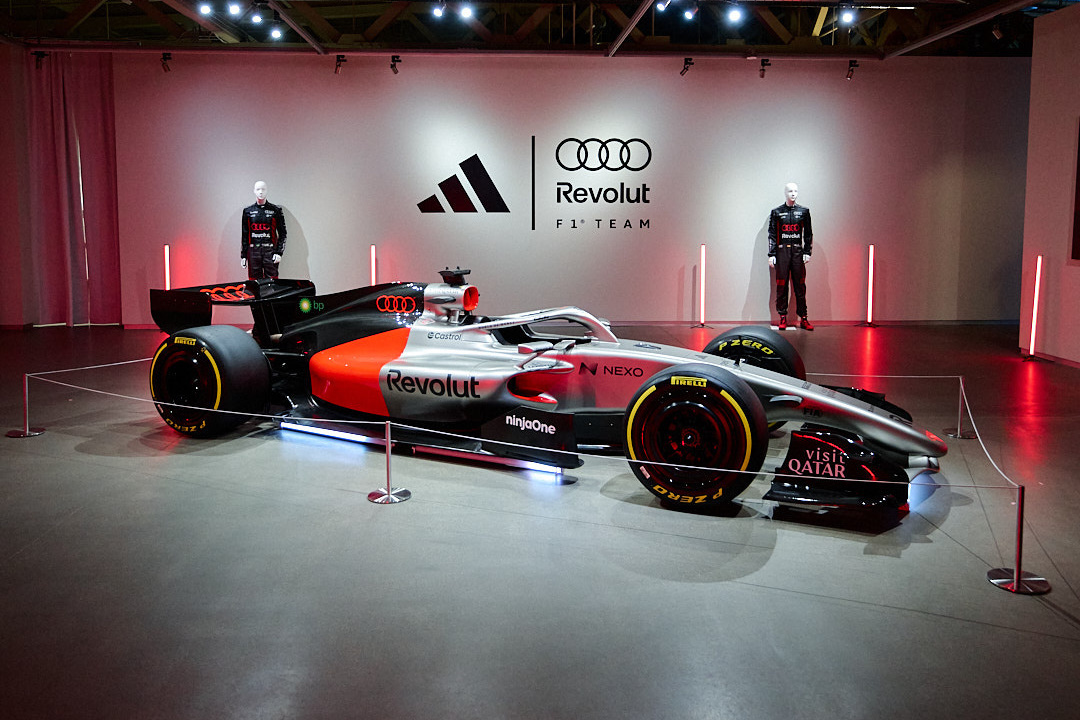 Audi Revolut F1 Team x adidas - Adidas Brand Hub SF ahead of Superbowl LX, 8 February 2026