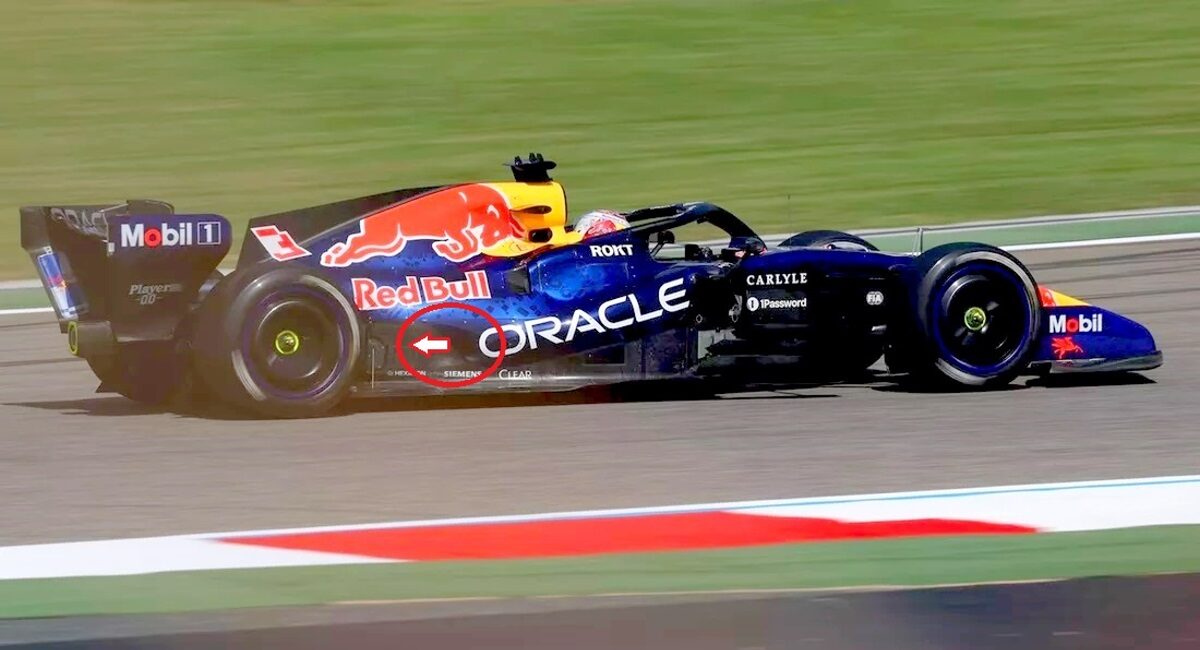 #3 Red Bull of Max Verstappen on Day 1 of 2026 Bahrain pre-season testing
