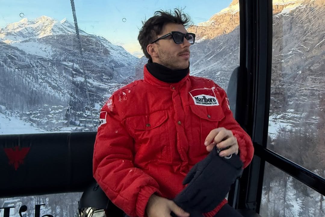 Pierre Gasly has dismissed criticism over a recent social media post showing him skiing in a vintage Michael Schumacher-era jacket. From Gasly's Instagram page