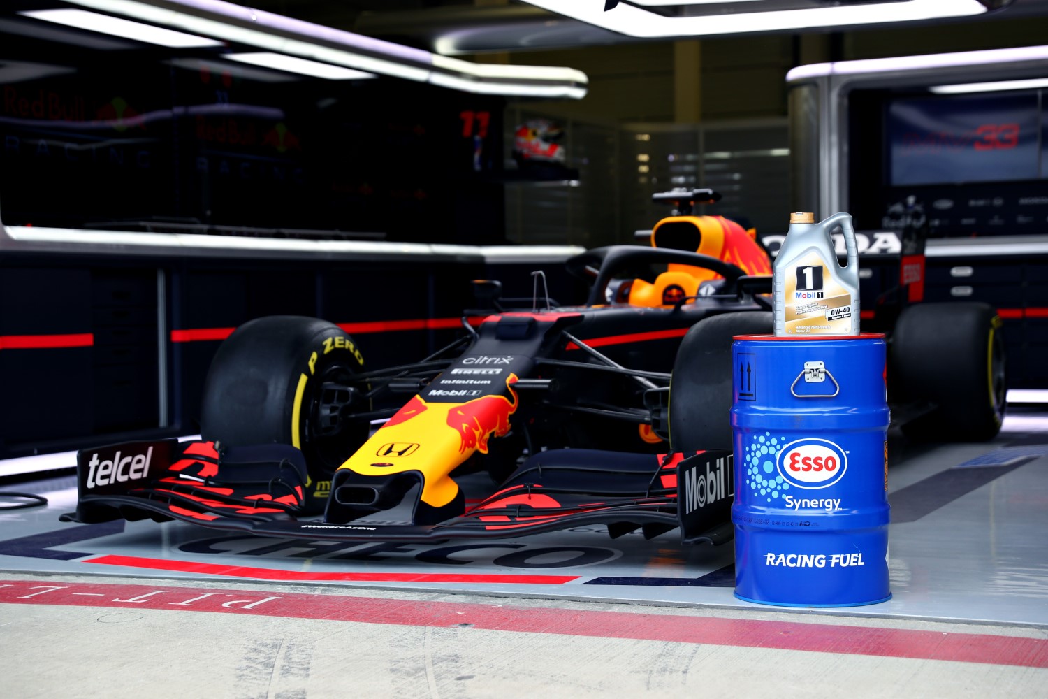 ExxonMobil Synergy Race Fuel and Red Bull Racing at Silverstone on February 24, 2021 in Northampton, England. (Photo by Mark Thompson/Getty Images for Red Bull Racing) // Getty Images / Red Bull Content Pool //