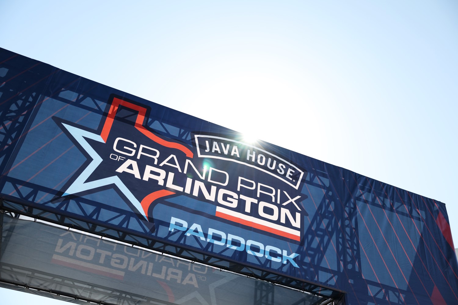 Race Banner 2026 Java House Grand Prix of Arlington IndyCar race. Image courtesy of Penske Entertainment