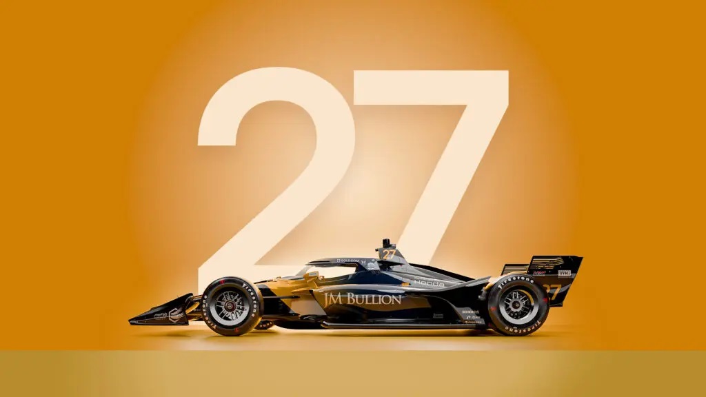 JM Bullion Returns to Andretti Global with Gold.com in Continued Partnership