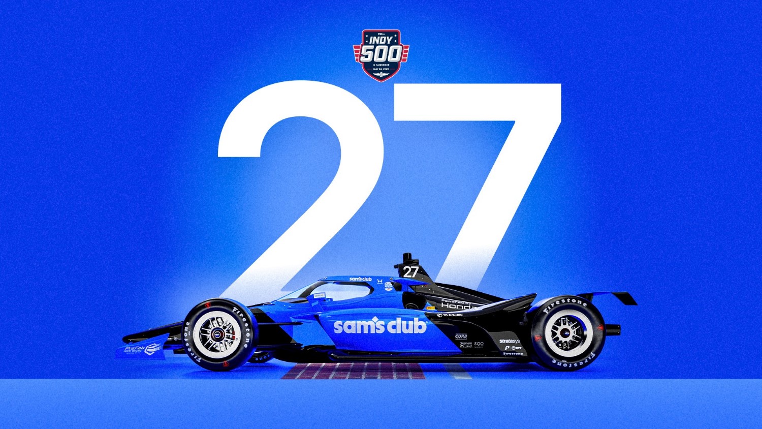 Sam's Club, Andretti Launch Expanded INDYCAR Program for Indy 500 for Kyle Kirkwood