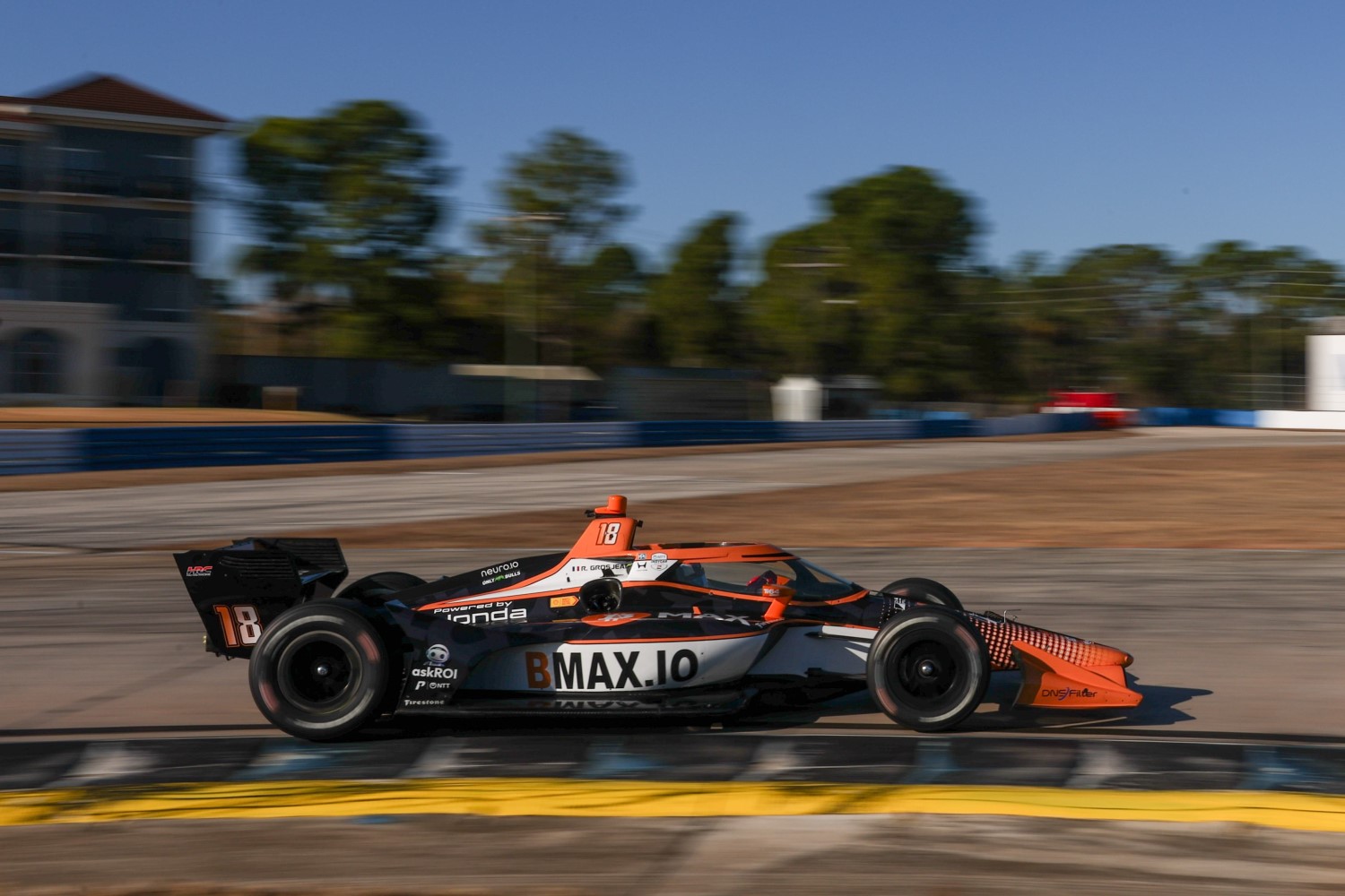 Romain Grosjean - INDYCAR Sebring Test - Day 1 - By_ Chris Owens