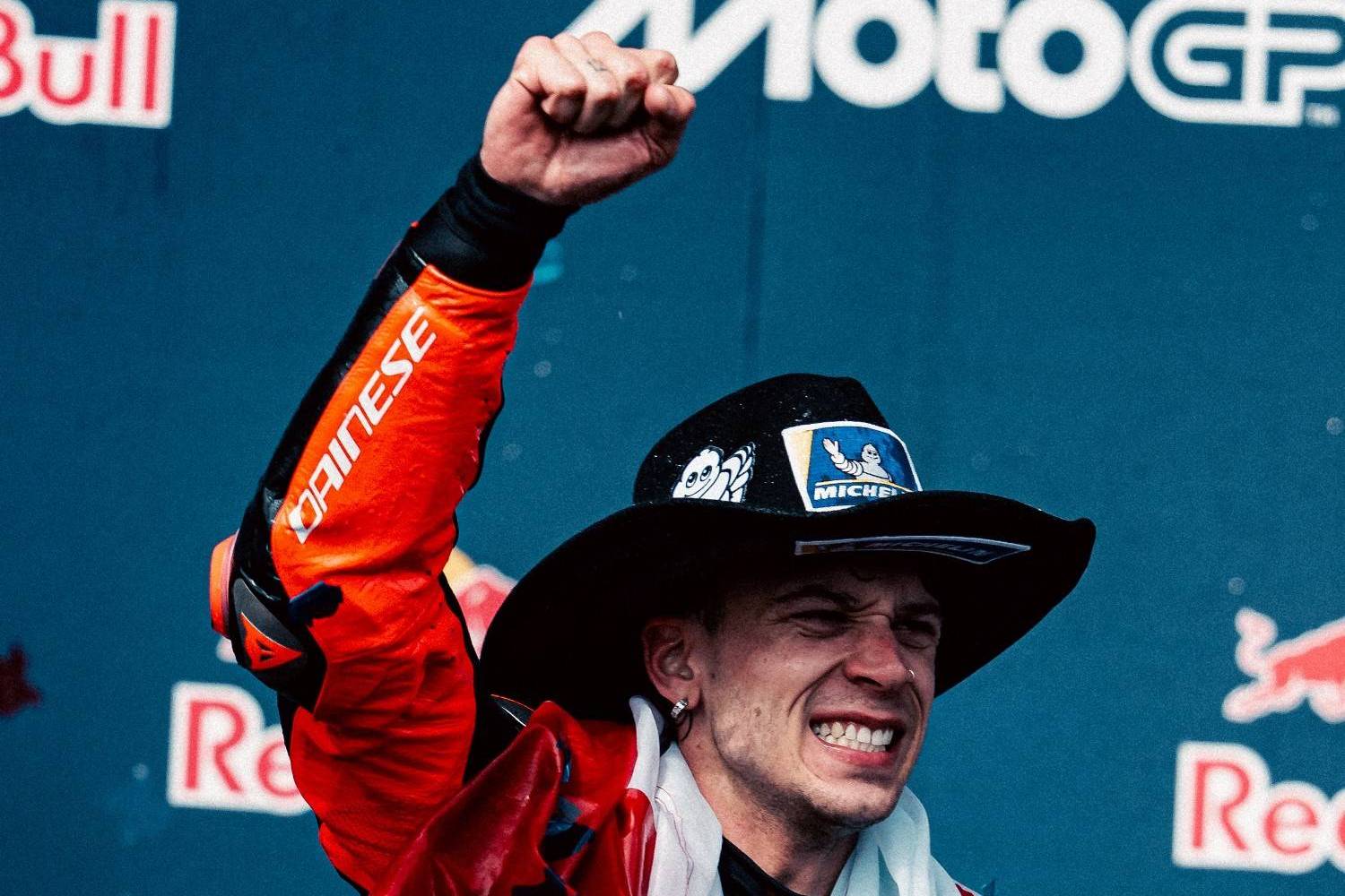 Marco Bezzecchi, 2026 USGP at the Circuit of the Americas. Image Supplied by Aprilia Race Team