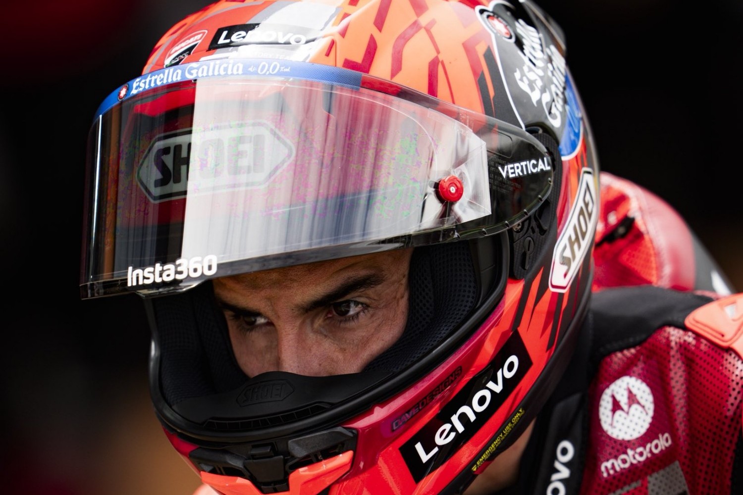 Ducati ace Marc Marquez at Autódromo Internacional de Goiânia - 2026 Brazil GP MotoGP event. Image supplied by Ducati MotoGP team