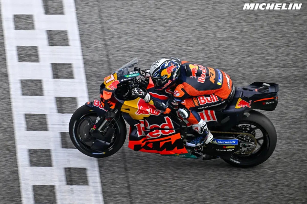 2026 Thailand MotoGP - Pedro Acostai. Image courtesy of Michelin