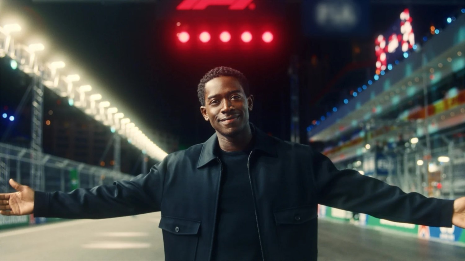 F1 Movie star Damron Idris. Image supplied by Formula 1