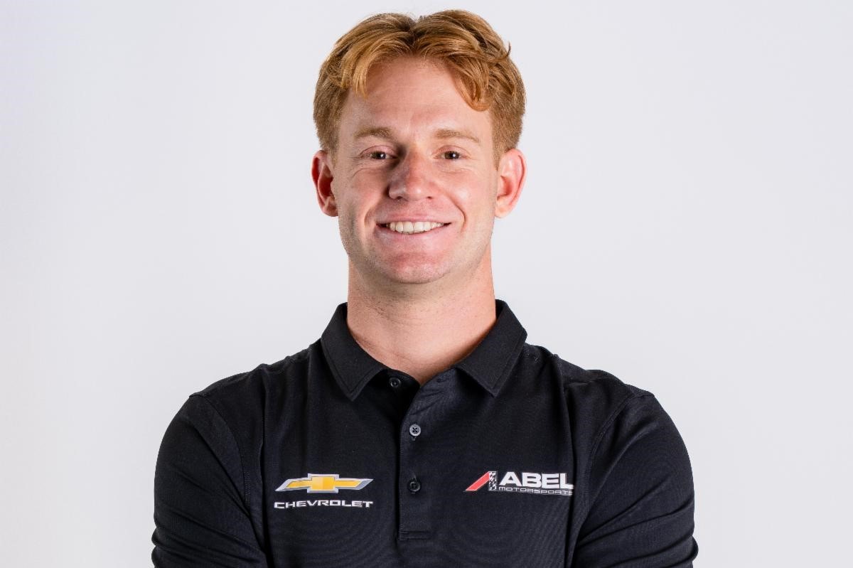 IndyCar driver Jacob Abel. Image provided by Abel Motorsports
