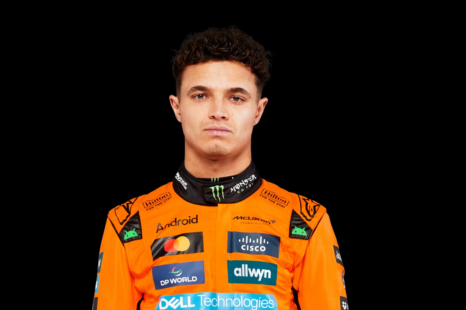 No. 1 McLaren Formula 1 driver Lando Norris. Image supplied by McLaren