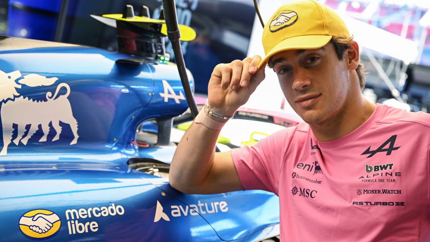 BWT Alpine Formula One Team renews its agreement with Mercado Libre who continue supporting Franco Colapinto in 2026. Image supplied by BWT Alpine Formula One Team