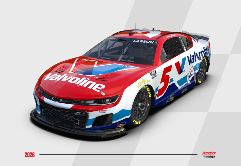 Larson Valvoline Livery