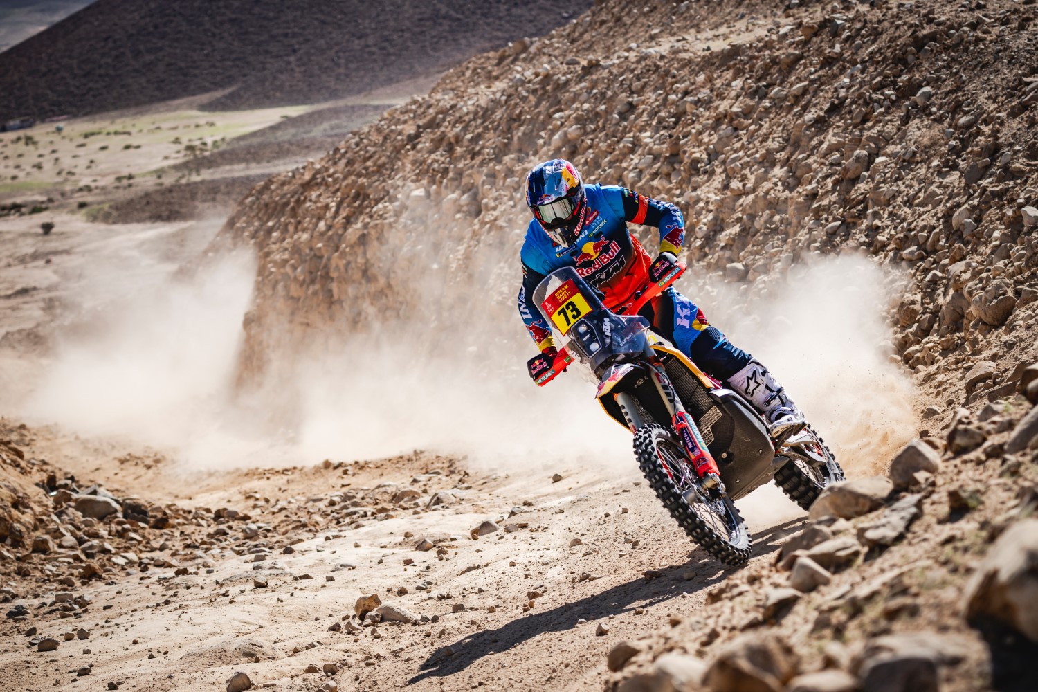 Edgar Canet of the Red Bull KTM Factory Racing Team seen during the shakedown prior Rally Dakar 2026 in Yanbu, Saudi Arabia on January 01, 2026 // Marcelo Maragni / Red Bull Content Pool