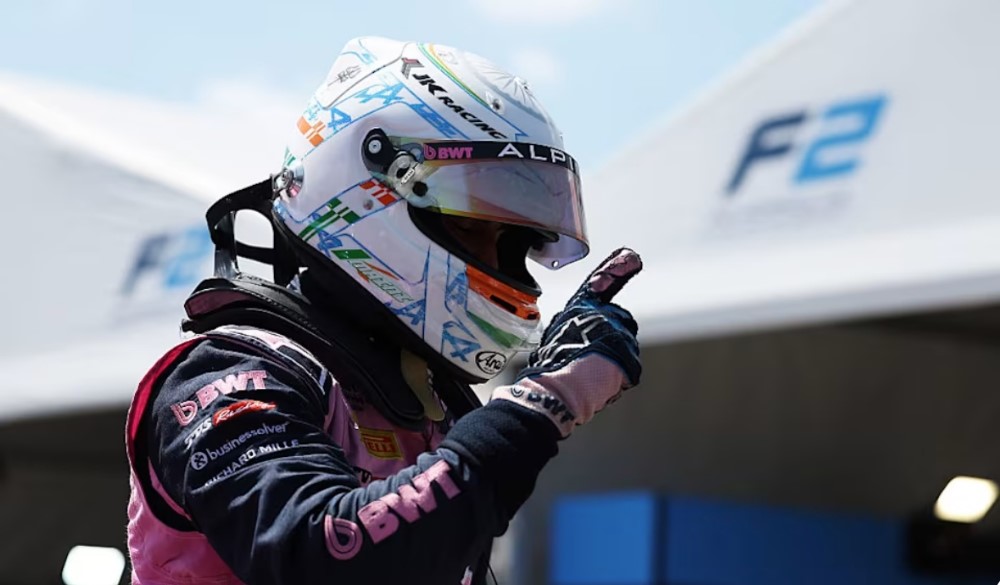 ART Grand Prix driver Kush Maini