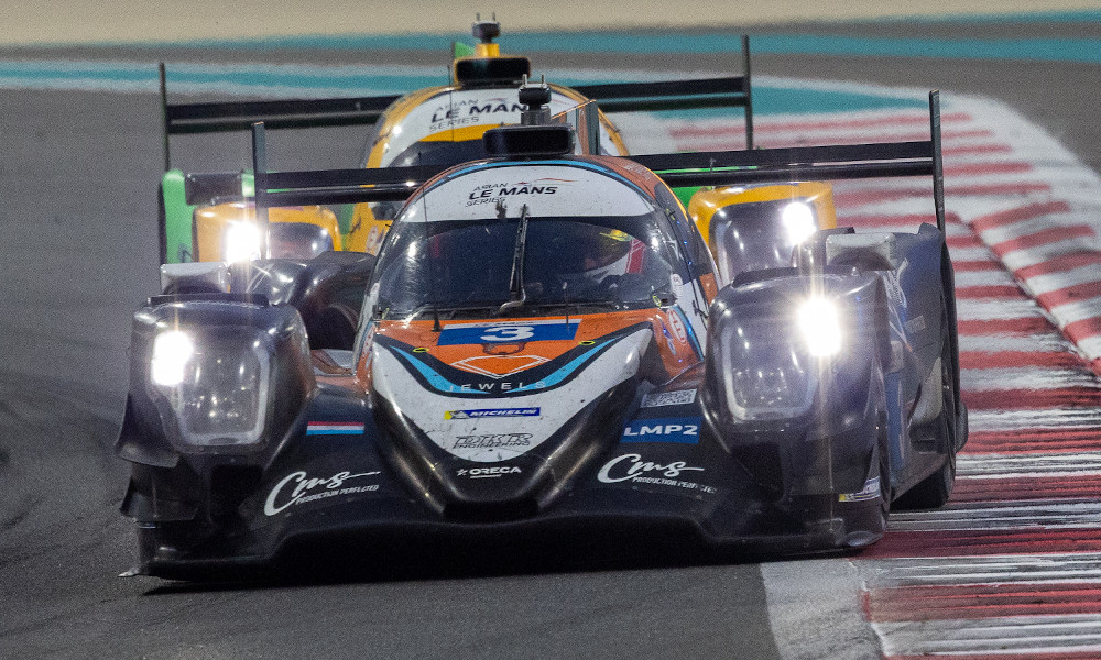 No. 3 DKR Engineering Oreca on the way to victory in the 2nd 4 Hours of Abu Dhabi Asian Le Mans race. Image Supplied.