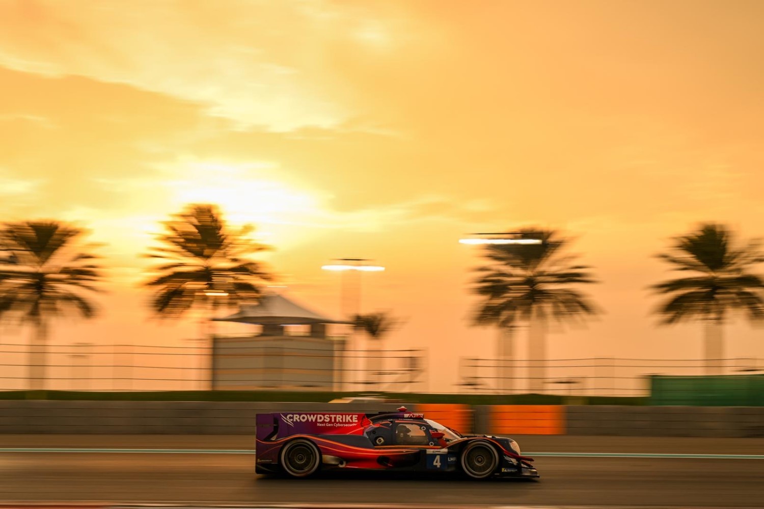 #4 Crowdstrike LMP2 season champions at the 2nd 4-Hours of Abu Dhabi race. Image supplied by the Asian Le Mans Series