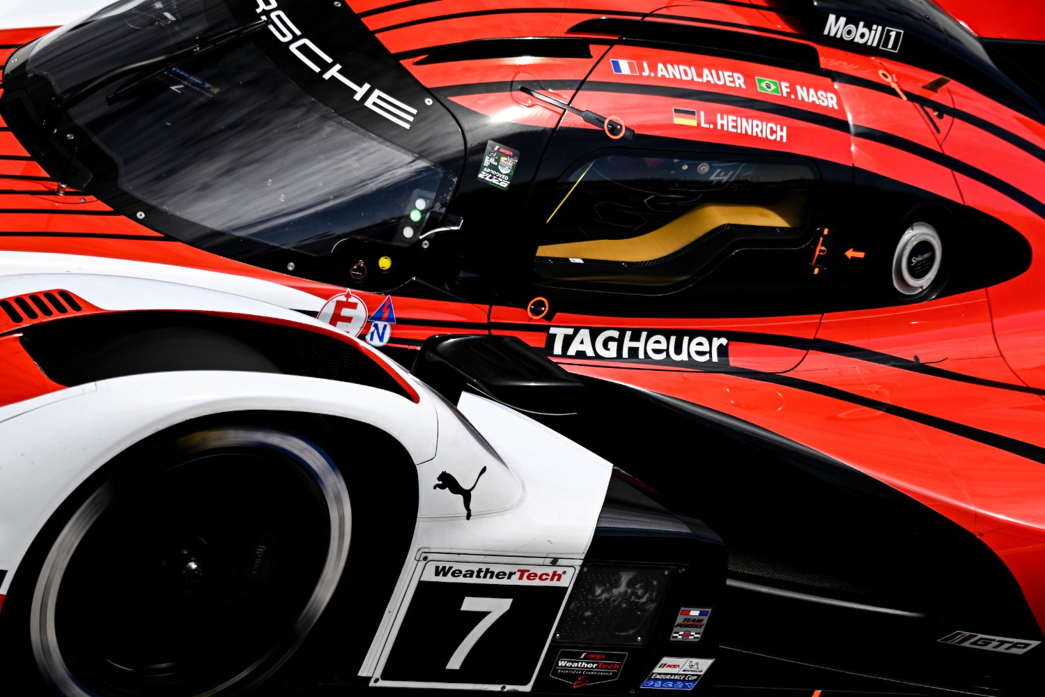 #7: Porsche Penske Motorsport, Porsche 963, GTP: Felipe Nasr, Julien Andlauer, Laurin Heinrich. Lat Image for IMSA