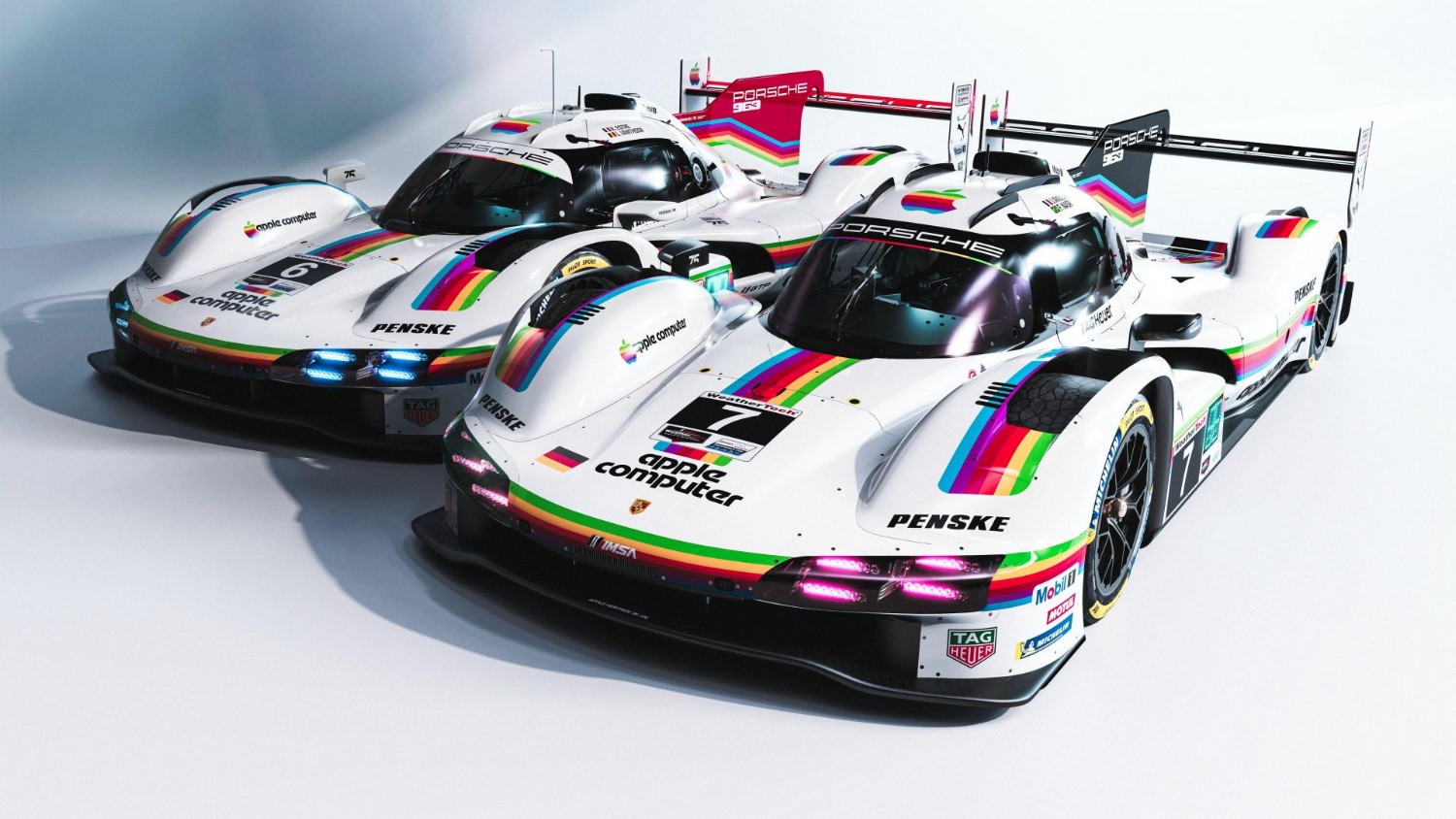 Porsche 963, Porsche Penske Motorsport, Apple Computer livery, IMSA, Laguna Seca, USA, 2026, Porsche AG