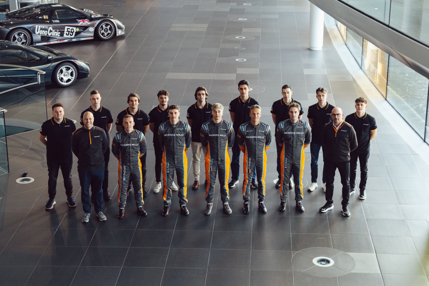 2026 McLaren GT Drivers. Image supplied by the McLaren Racing Team