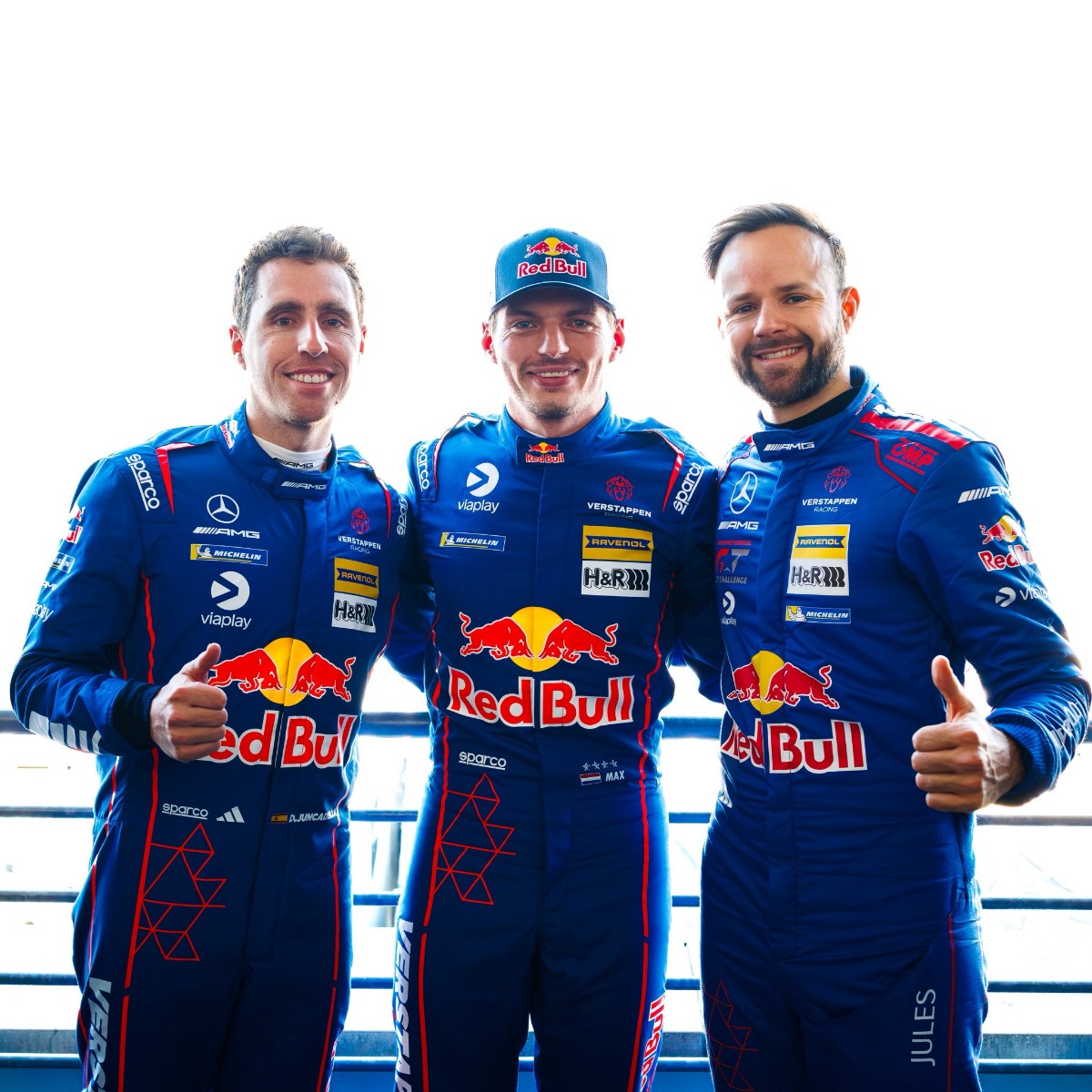 #3 Mercedes-AMG Team Verstappen Racing, Mercedes AMG GT3 EVO: Max Verstappen, Daniel Juncadella (L), Jules Gounon (R). Photo courtesy of MaxVerstappen.com