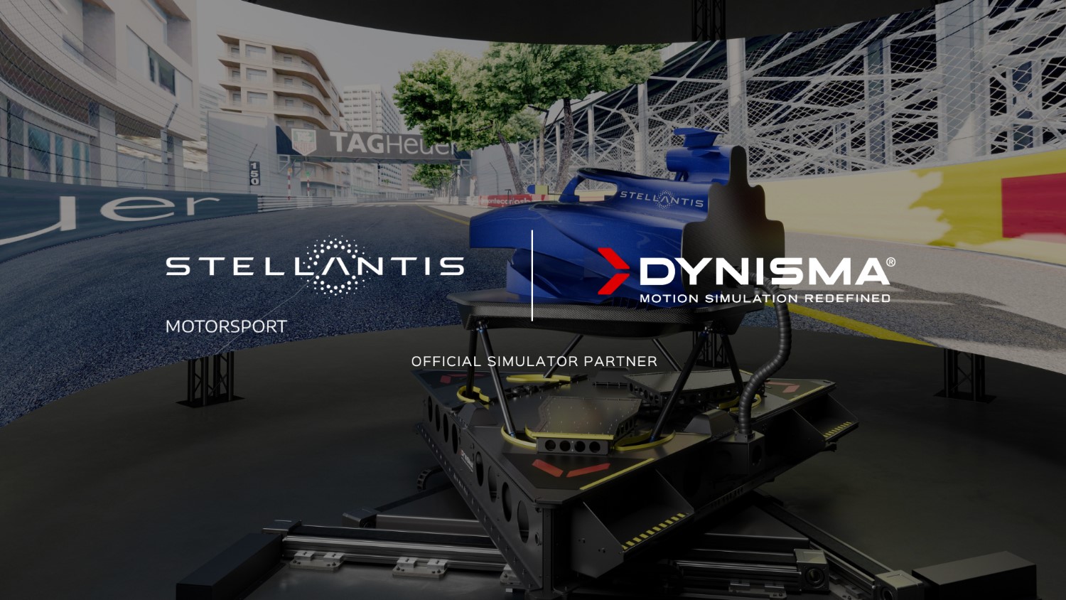 Dynisma becomes official driving simulator partner of Stellantis motorsport