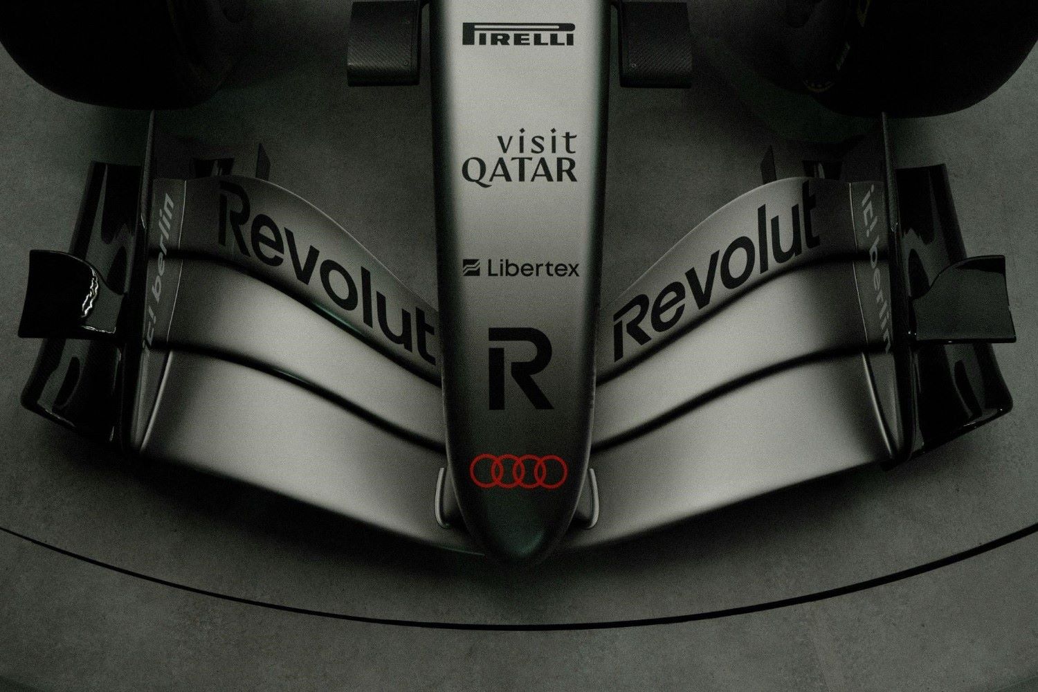 Audi Revolut F1 Team R26 Front Wing.. Image supplied by Audi