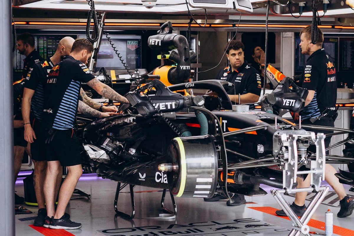 Verstappen car in Garage on Pexels by Jonathan Borba