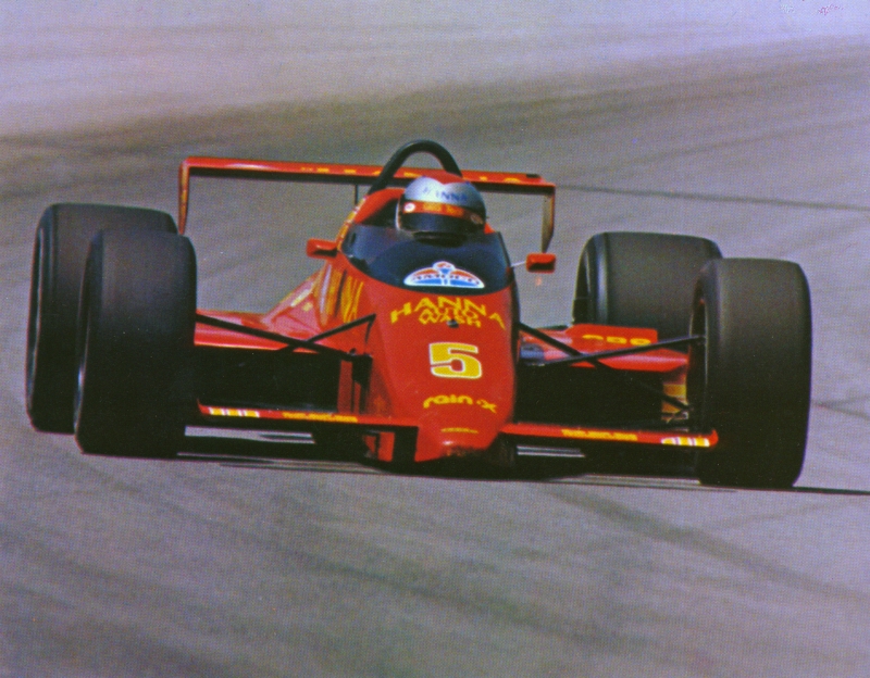 Mario Andretti leads 1987 Indy 500