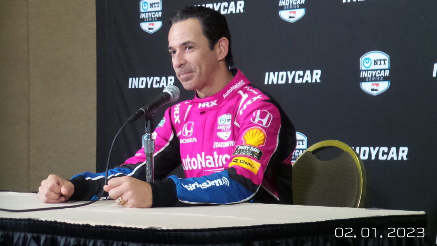 Helio Castroneves Photo by Lucille Dust/AR1.com
