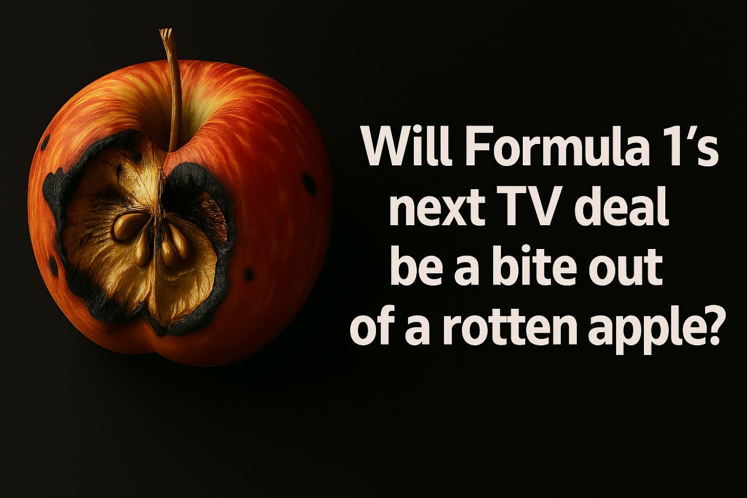 Formula 1's rotten apple