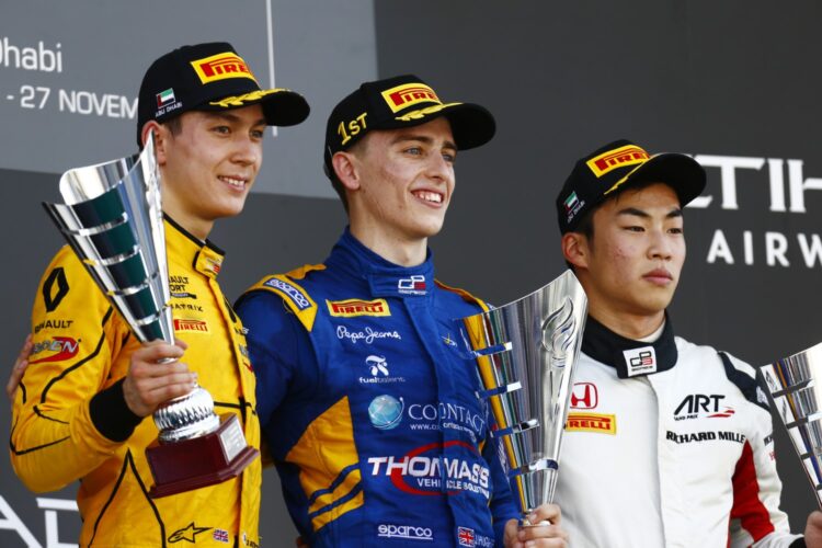 Hughes victorious in Yas Marina GP3 Race 2