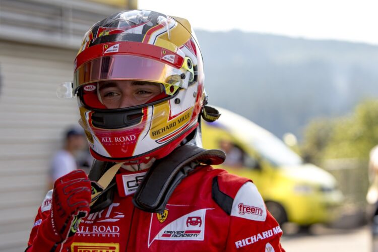 Leclerc powers to pole in Spa-Francorchamps