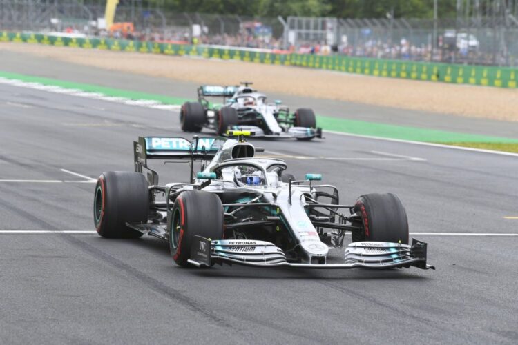 Mercedes F1 locks out front row for British GP