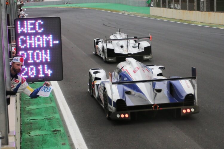 FIA Implements Flashing Tail Lights for LMP1 Cars